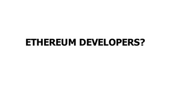 Place for Ethereum developers to team up?
