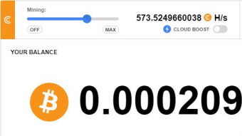 Mining with a Browser - My Earnings after Two Weeks