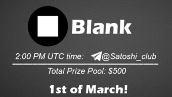 Join the AMA of Satoshi Club x Blank. Rewards: 500 USDT, March 1st.
