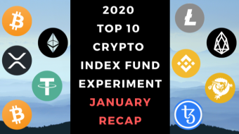 EXPERIMENT - Tracking Top 10 Cryptos Of 2020 - Month Thirteen  – UP 223%