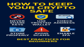 🔐 How to Keep Your Crypto Safe: Best Practices for Beginners