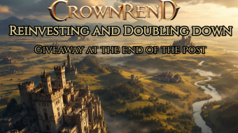 Crownrend Update - Reinvesting and Doubling Down! GIVEAWAY!!!