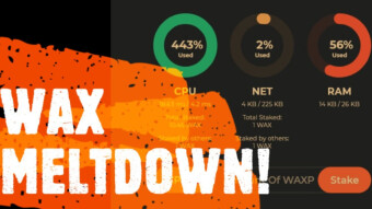 It's Official - WAX is in Meltdown Mode!