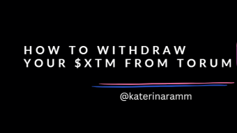 How to Withdraw your $XTM from Torum
