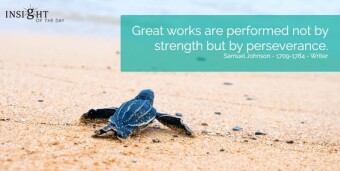 Perseverance...
