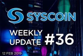 Syscoin Weekly Update #36