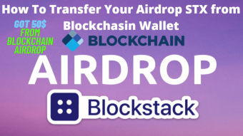 $50 STX Received From Blockchain Airdrop|| How to Withdraw 100 STX from Blockchian to Exchange