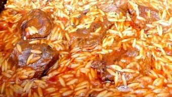 Foodbook #863 Greek beef and orzo casserole - Giouvetsi