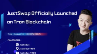 BIG News: TRON Launched 'JustSwap' today!