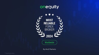 OnEquity Wins Award for Most Reliable Forex Broker at AtoZ Awards 2024