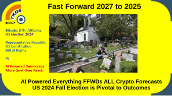 Fastforward 2022 5 year Crypto predictions to 2025 to 3 year 2025 AI determined outcomes? Hmm..,