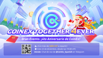Resumen de la celebración del Gran Evento del 4to Aniversario de CoinEx, ¡Juntos por Siempre!