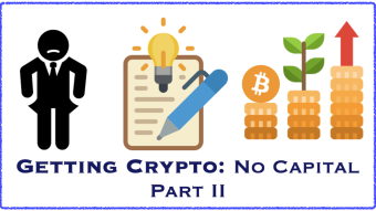 Building Crypto Portfolio with no Capital - Part II