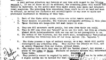 UFO's, Aliens and the US Government.