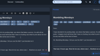 Mumbling Mondays