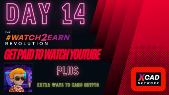 XCAD Network | Day 14 | Watch-to-Earn | Withdrawal Proof (get paid to watch youtube?.....100% real)