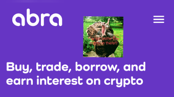 Free Crypto AND free stickers from Abra