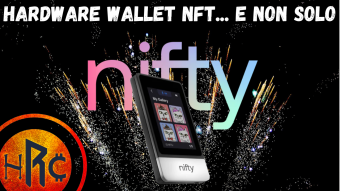 IL PRIMO HARDWARE WALLET NFT... e NON SOLO!!!