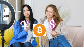 The dollar is losing to bitcoin, not the yuan