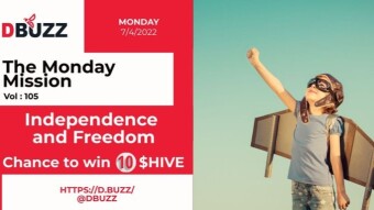 Win 10 $HIVE Tokens >> The Weekly Challenge >> From D.Buzz (ROUND 105)