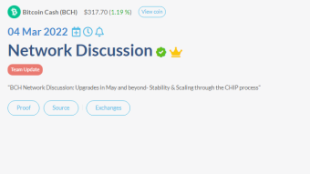 Bitcoin Cash Event, March 4