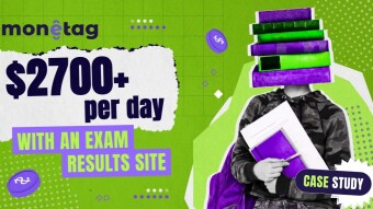 How Leading Exam Results Sites Really Earn with Monetag: $2,773 Daily Profit Case Study
