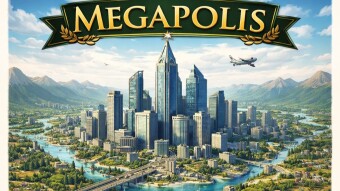 Megapolis Map Civilization V