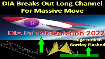 DIA Breaks Out Long Channel For Massive Move | DIA Price Prediction 2022