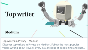 Top Writers in Privacy on Medium