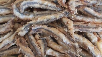 Foodbook #1124 fried fishes