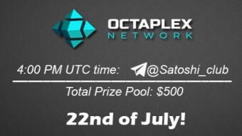 Join the AMA of Satoshi Club x Octaplex. Rewards: 500 USDT, July 22nd.