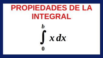 Propiedades de la integral Ejemplo 02