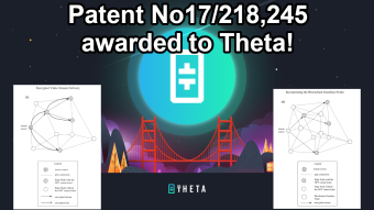Theta was awarded another Patent! №17/218,245 (“THETA-1003”)