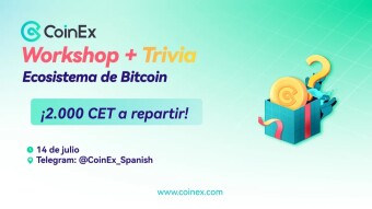 CoinEx Workshop + Trivia: Ecosistema de Bitcoin