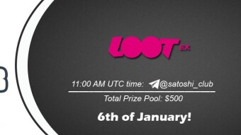 Join the AMA of Satoshi Club x Lootex. Rewards: 500 USDT, January 6th.