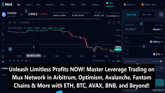 How to Use Mux Network for Leverage Trading of ETH, BTC, AVAX, BNB and many other tokens in Arbitrium, Optimism, Avalanche, and Fantom Chains