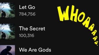 Huge Music Milestone! - Over 100k Streams on my Top 5 Spotify Tracks!