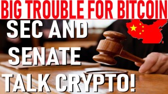 BIG TROUBLE FOR BITCOIN! - SEC & SENATE TALK CRYPTO! - RIPPLE MENTIONED BY GOV'T! - XTZ PUMP: TOP 10