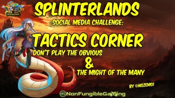 Splinterlands - Tactics Corner: Don't play the obvious!