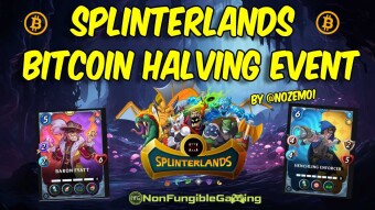 Splinterlands: The Baron's bounty Bitcoin Halving Event!