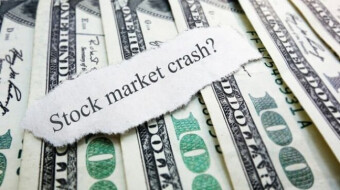 How do investors lose money when markets crash?