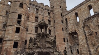 A trip to Linlithgow Palace in Scotland - the residence of Scottish royalty dating back to the 12th century