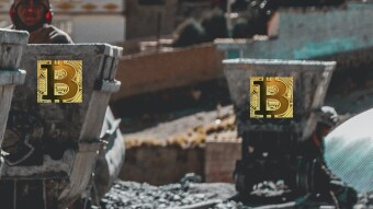 Historical decline in bitcoin mining difficulties