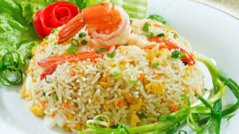Easy And Delicious Fried Rice Making Recipe With Prawn or Shrimp