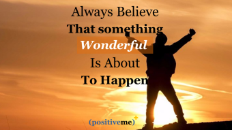 Daily Quotes #1 : Always believe