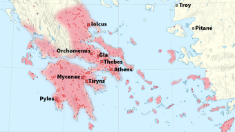 THE MYCENAEANS, c.1,600 - 1,070 BC: The First Greeks
