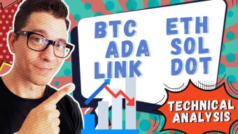 Bitcoin, Ethereum, SOL, ADA, DOT & LINK Technical Analysis