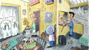Use Vanishing Point perspective to add depth to your drawing