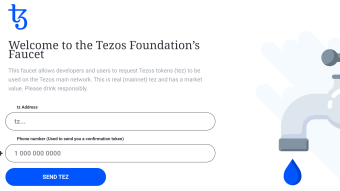 How to Get Free XTZ From The Tezos Foundation Faucet