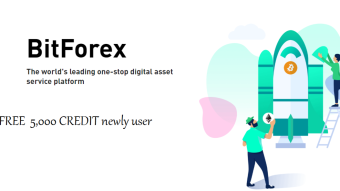 BitForex offering 5,000 CREDIT For every newly registered user